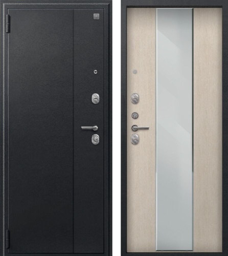 Центурион SEZAM А-04 Черный сатин-Седой дуб (зеркало) Центурион SEZAM А-04 Черный сатин-Седой дуб (зеркало)